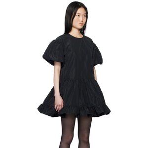 Sandy Liang NEW NWT Black Rome Dress - M
